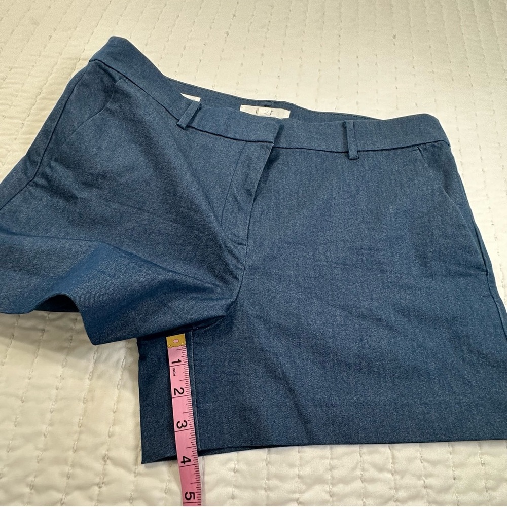 LOFT The Riviera Shorts in Refine Denim High Waist in Blue - Picture 7 of 15